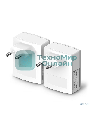 Сетевой адаптер TP-Link TL-PA4010KIT AV600 Nano Powerline Ethernet Adapter Starter Kit, Ultra Compact Size, 500Mbps Powerline Datarate,10/100Mbps Fast Ethernet, HomePlug AV, Green Powerline,Plug and Play, Twin Pa