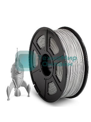 Филамент NVPrint ABS Silver для 3D печати диаметр 1.75мм длина 330 метров масса 1 кг