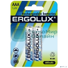 Аккумулятор Ergolux AAA-600 мАч Ni-Mh BL-2 1.2В (блист.2шт)