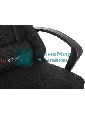 Кресло Zombie Carry черный, экокожа, подголовник