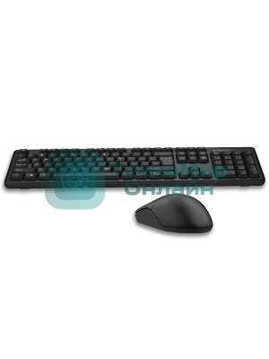 Комплект клавиатура+мышь A4Tech 3330N беспроводной, USB, 1200 DPI, чёрный