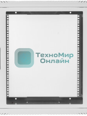 Шкаф настенный ЦМО ШРН-М-12.500 12U 600x520мм пер.дв.стекл съемные бок.пан. 50кг серый
