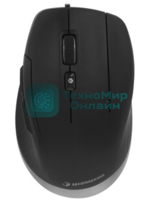 Мышь проводная 3DConnexion CadMouse Pro (3DX-700080) черный, 7200 dpi, USB, кнопки - 7