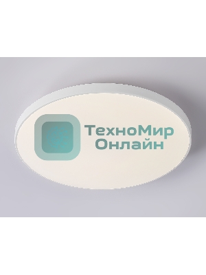 Потолочный светодиодный светильник Ambrella light FZ1222 WH белый IP44 24W 4200K D372*55 (Без ПДУ)