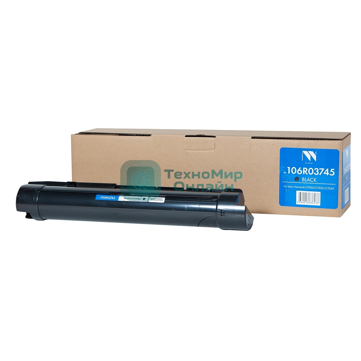 Картридж лазерный NVPrint совместимый NV-106R03745 черный для Xerox VersaLink C7020/C7025/C7030 (23600k)