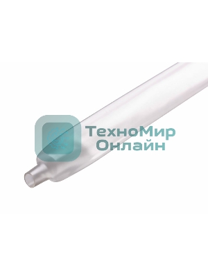 Термоусаживаемая трубка Rexant 15,0/7,5 мм, прозрачная, упаковка 50 шт. по 1 м