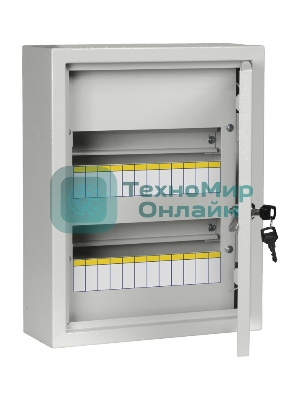 Корпус металлический IEK MKM11-N-24-54-Z ЩРн-24з-0 У2 IP54