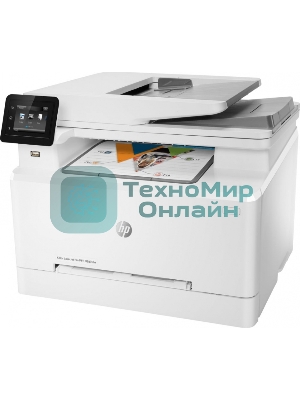 МФУ лазерное HP Color LaserJet Pro M283fdw (7KW75A), A4, цветной, печ. до 21 стр/мин., скан. до 26 стр/мин. (ч/б) 22 стр/мин. (цвет), 600 x 600 dpi (печать) 300x300dpi (скан), USB, RJ-45, Wi-Fi, Air Print, Mopria