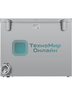 Морозильный ларь Maunfeld MFL200GR, серый, 200л