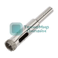 Сверло алмазное Kranz 10 мм, по керамике и стеклу