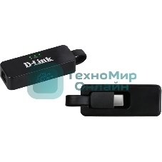 Сетевой адаптер D-Link DUB-2312/A2A, USB Type-C Network Adapter with 1 10/100/1000Base-T port.1 USB Type-C (male) port, 1 x 10/100/1000 Base-T port, support MAC OS X Catalina 10.15.1, Windows 7/8/10, support USB 1.1