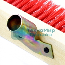 Щетка строительная Сибртех 400 мм 5 рядов, жесткая щетина, железная тулейка, без черенка