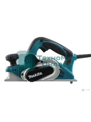 Рубанок Makita KP0810 850 Вт,16000 об\м, ширина-82мм, глуб-4мм, 3.2кг, кор, парал упор