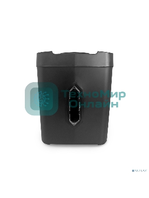 Шредер ГЕЛЕОС УМ22-4 DIN P-4 (4 ур-нь секр.), фрагмент 4х35мм, 14 лист (70г/м2), CD/пл.карты/скрепки/скобы, 22 литра