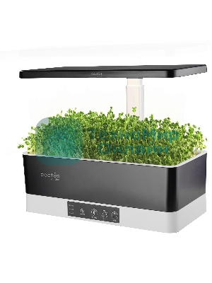 Гидропонная установка Cactus Garden 3л 24Вт черный (CS-LEDPOT-06)