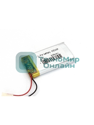Аккумулятор Li-Pol (батарея) 5x20x35мм 2pin 3.7V/300mAh