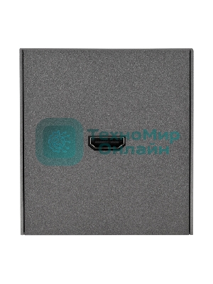 Розетка Kranz STRONG HDMI с/у графит