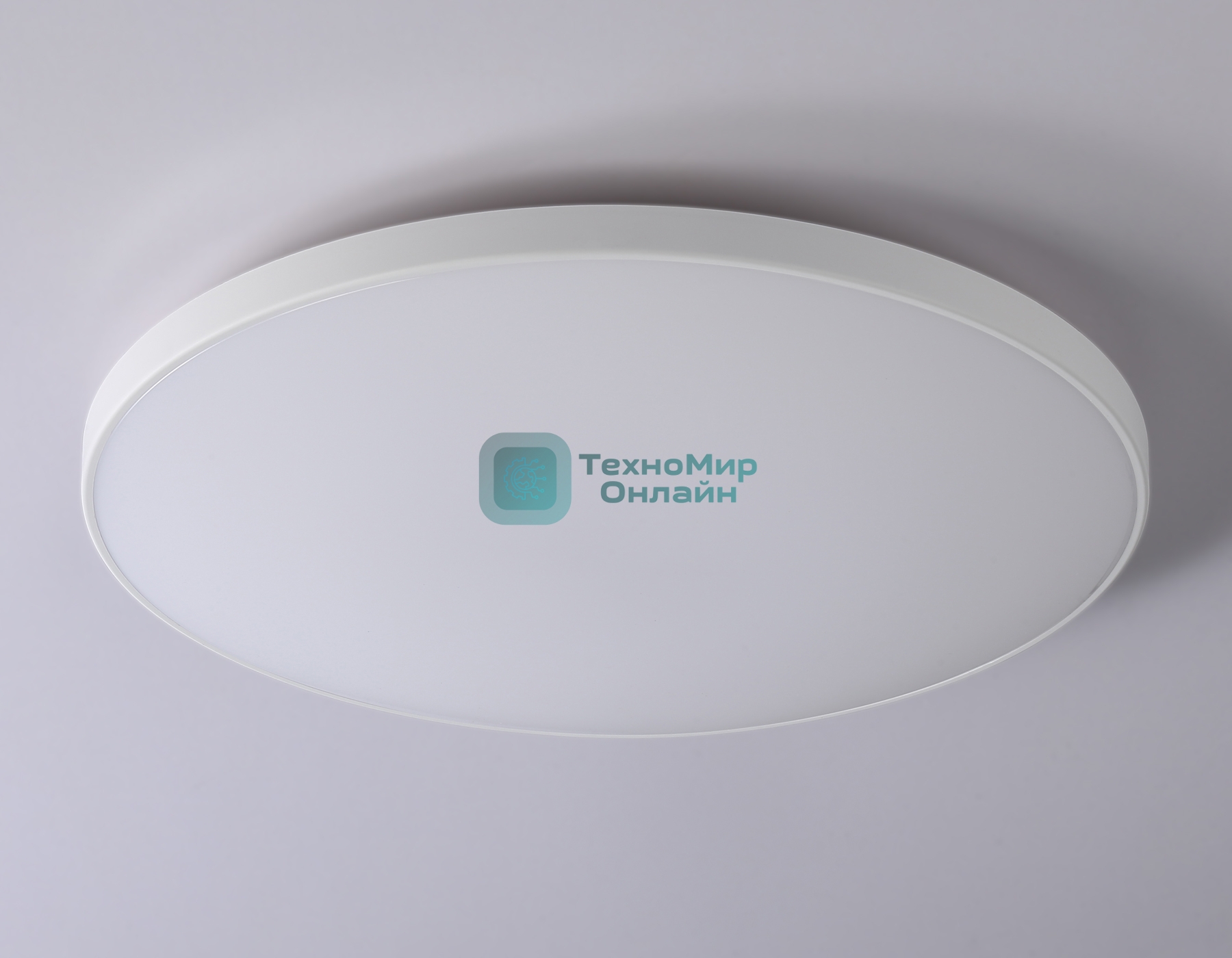 Потолочный светодиодный светильник Ambrella light FZ1222 WH белый IP44 24W 4200K D372*55 (Без ПДУ)