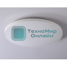 Потолочный светодиодный светильник Ambrella light FZ1222 WH белый IP44 24W 4200K D372*55 (Без ПДУ)