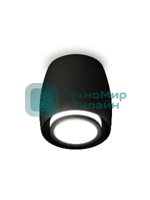 Светильник Ambrella Light XS1142040 SBK/FR черный песок/белый матовый MR16 GU5.3 (C1142, N7121)
