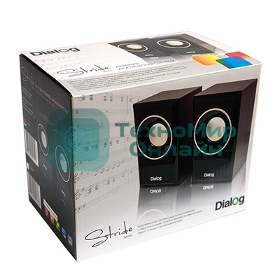 Акустическая система Dialog AST-15UP Chery 2х3W RMS, активные