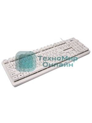 Клавиатура проводная SVEN Standard 301 USB белая