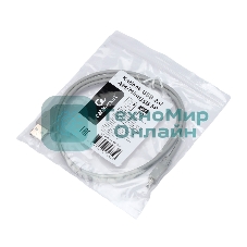 Кабель USB2.0 Cablexpert CC-USB2-AM5P-3-N, AM/MiniUSB, медь, экран, Pro, 0.9м серый, пакет
