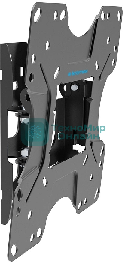 Кронштейн Kromax OPTIMA-201 черный/стальной настенный для TV 19