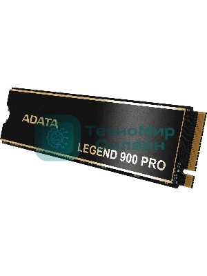 Накопитель SSD ADATA LEGEND 900 PRO, 1Tb, PCIe 4.0 x4, M.2 2280, NVMe, R/W 7400/6000