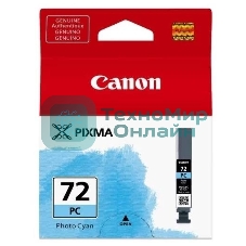 Картридж струйный Canon PGI-72PC (6407B001) фото-голубой (351 стр.) для Canon PRO-10