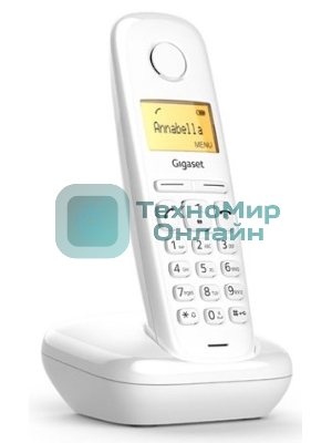 Радиотелефон Dect Gigaset A170 SYS RUS белый АОН