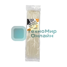 Хомут-стяжка кабельная нейлоновая PROconnect 400 x4,8 мм, белая, упаковка 100 шт.