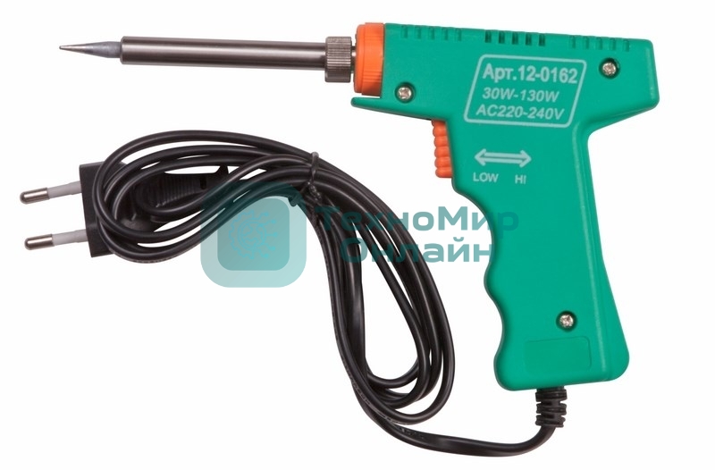 Паяльник импульсный Rexant, 220 В/30-130 Вт