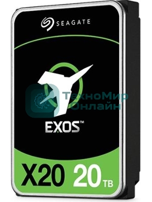 Жесткий диск Seagate HDD 20Tb 7200rpm Server Exos X20 HDD 512E/4KN (3.5