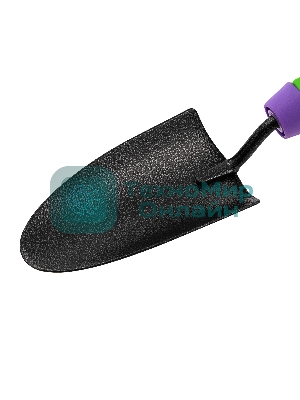 Совок посадочный широкий Palisad защитное покрытие, обрезиненная эргономичная рукоятка