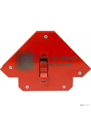 Магнитный угольник-держатель для сварки Rexant отключаемый на 3 угла, усилие 23 кг