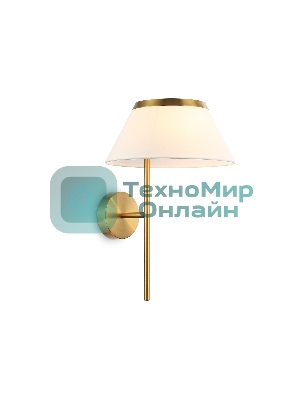 Настенный светильник Ambrella light LH72475 BS/WH латунь/белый Е14 max 40W 300*260*400