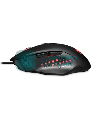 Мышь проводная Redragon Gainer черный, 3200 dpi, USB, кнопки - 6