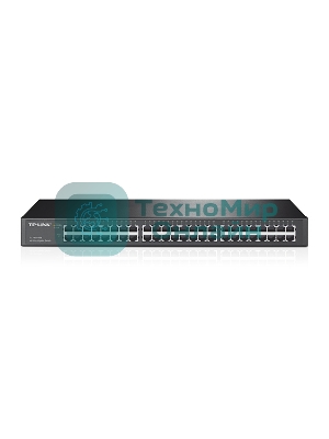 Коммутатор сетевой TP-Link SMB TL-SG1048 Коммутатор 48-port Gigabit Switch, 1U 19-inch rack-mountable steel case