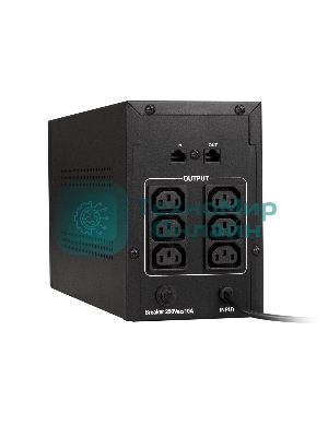 Источник бесперебойного питания ExeGate SpecialPro UNB-1500.LED.AVR.C13.RJ 1500VA/950W, LED, AVR, 6*IEC-C13, RJ45/11, черный