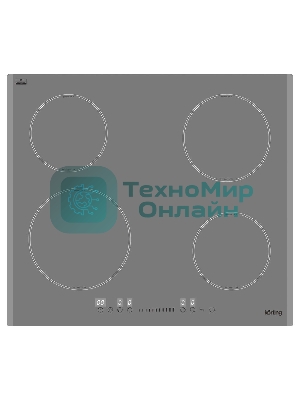 Индукционная варочная панель Korting HI 64560 BGR