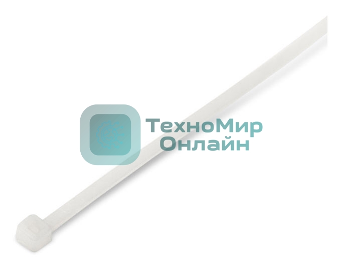 Стяжка нейлоновая Hyperline GT-300IC неоткрывающаяся, безгалогенная (halogen free), 300x3.6 мм, (100 шт)