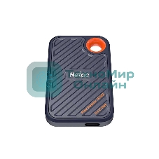 Внешний SSD Netac ZX20, 512 Gb, USB 3.2 Gen 2x2 Type-C, R/W 2000/1800, черный