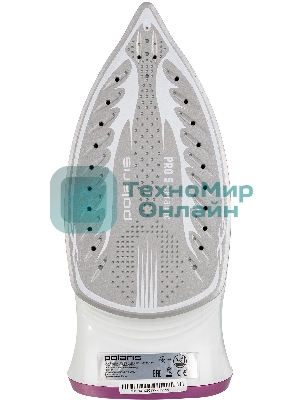 Утюг Polaris PIR2668AK 3m белый/розовый 2600Вт