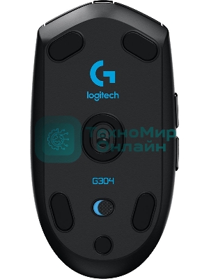 Мышь беспроводная Logitech G304 Lightspeed черный, 12000 dpi, радиоканал, USB, кнопки - 6