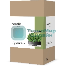 Гидропонная установка Cactus Garden 3л 24Вт черный (CS-LEDPOT-06)