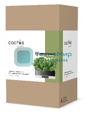 Гидропонная установка Cactus Garden 3л 24Вт черный (CS-LEDPOT-06)