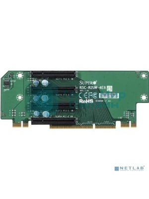 Карта расширения Supermicro RSC-R2UW-4E8