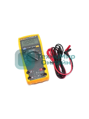 Мультиметр FLUKE 177цифровая 1000мА Диод тестжелтый черный 0,42кг