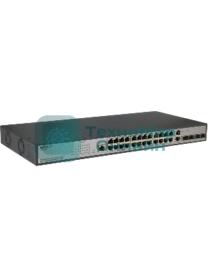 Коммутатор ORIGO Managed L2 Switch 24x1000Base-T PoE, 2x1000Base-X SFP, 2xCombo 1000Base-T/SFP, PoE Budget 250W, RJ45 Console, 19